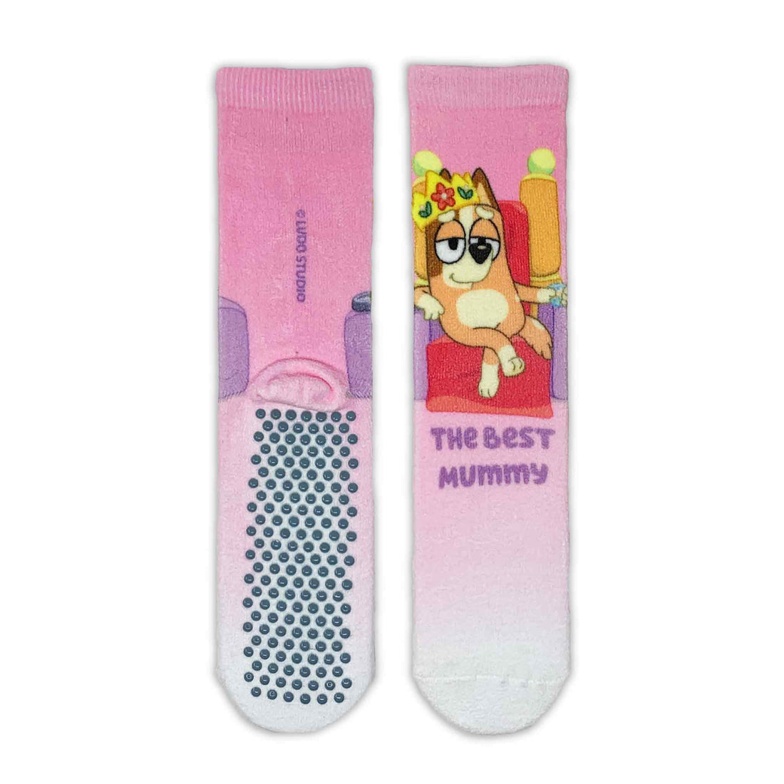 Chilli "The Best Mummy" Adult Printed Cosy Socks - Roy&