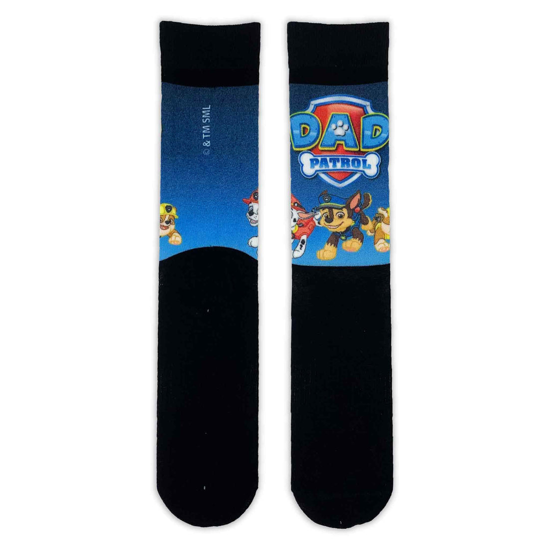 Paw Patrol &quot;Dad Patrol&quot; Printed Adult Socks