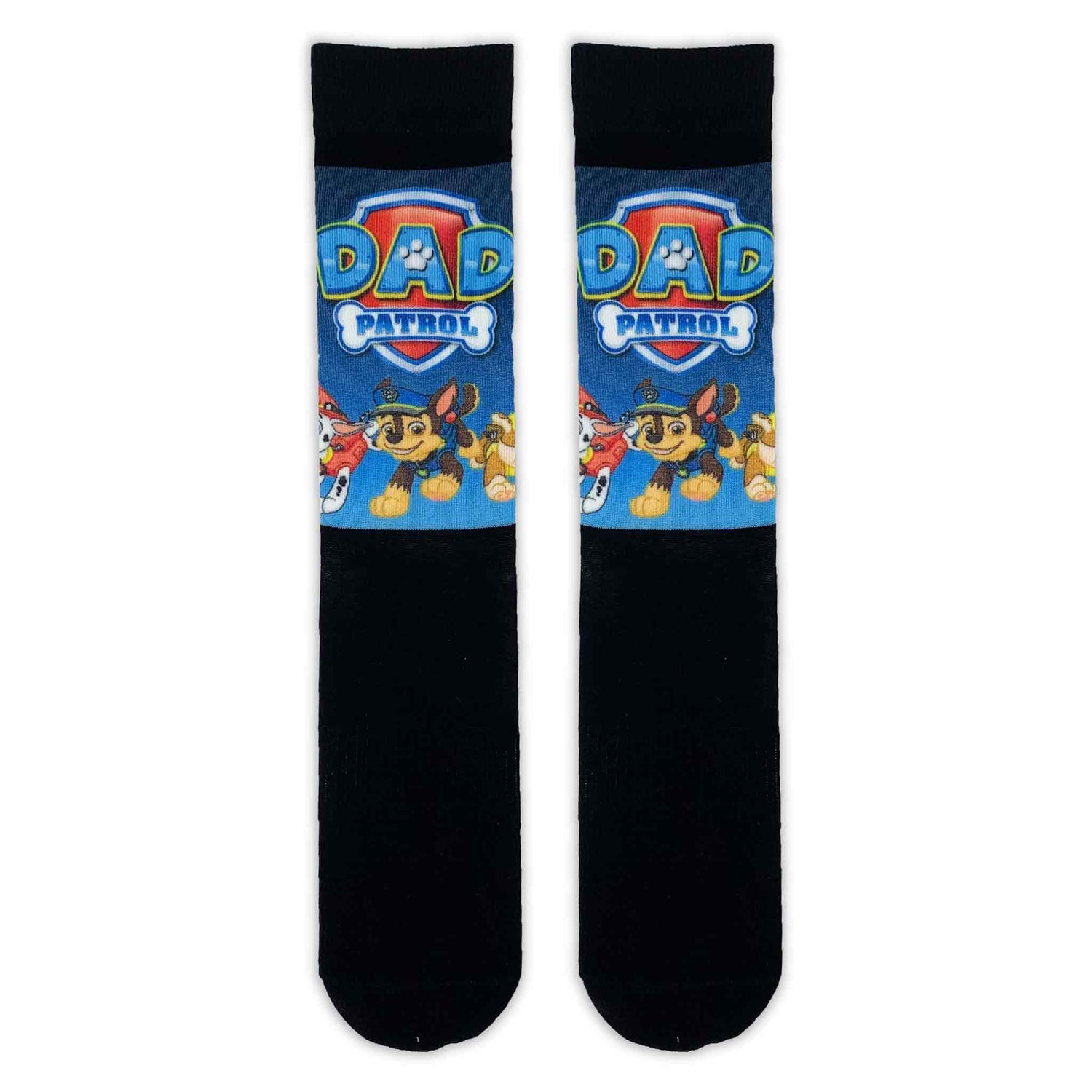 Paw Patrol &quot;Dad Patrol&quot; Printed Adult Socks