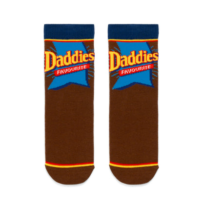 Front Profile of Daddies favourite socks