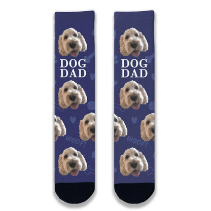 Dog Dad Personalised Socks