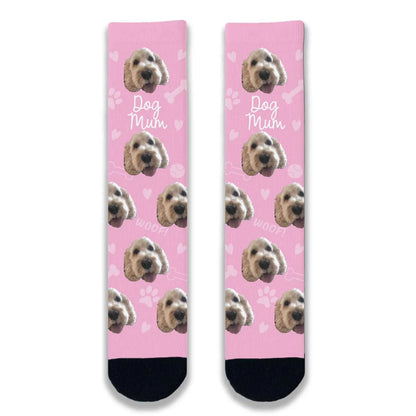 Dog Mum Personalised Socks