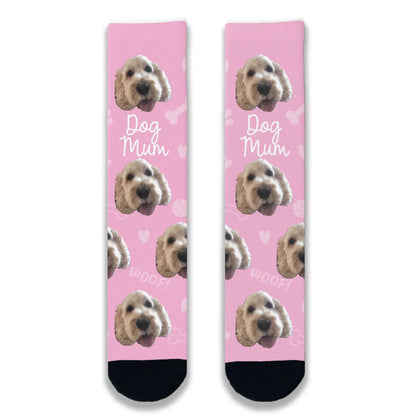 Dog Mum Personalised Socks