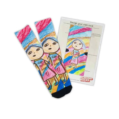 Draw Mummy Personalised Socks