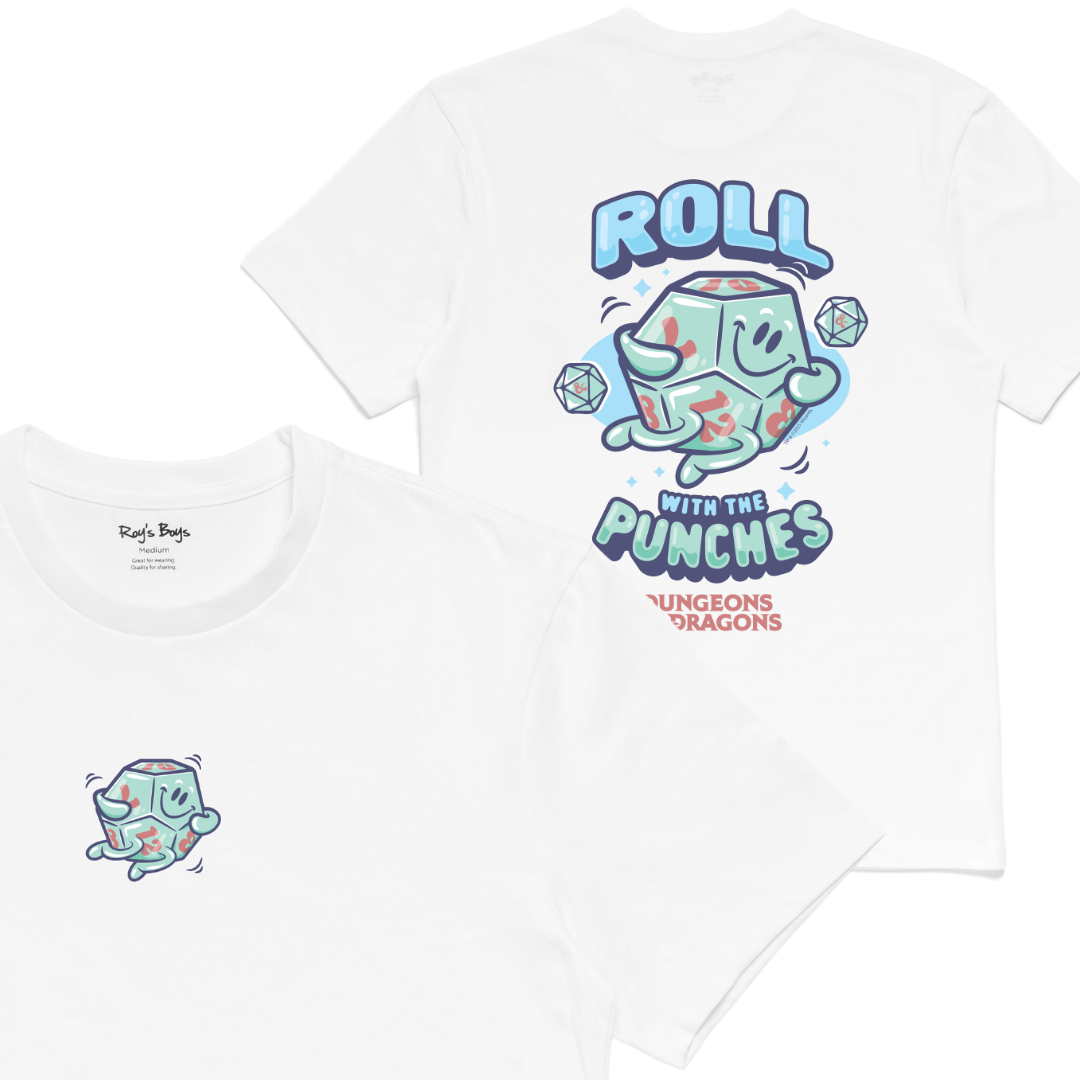 Dungeons &amp; Dragons Dice Adult T-Shirt - Roy&