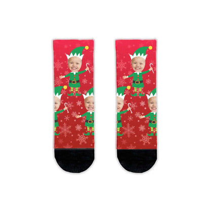 Elf Personalised Face Kids&