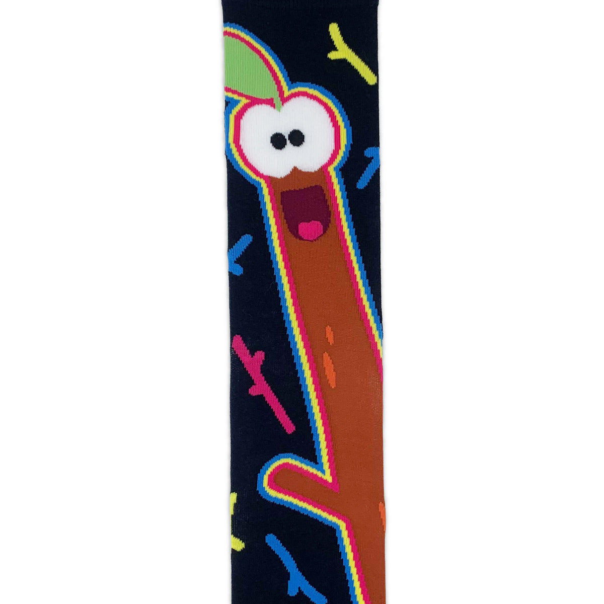 Hey Duggee Dancing Stick Neon Adult Socks - Roy&