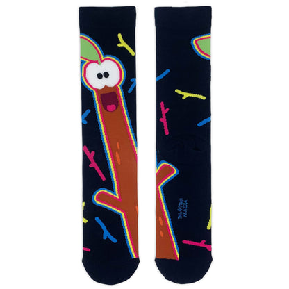 Hey Duggee Dancing Stick Neon Adult Socks - Roy&