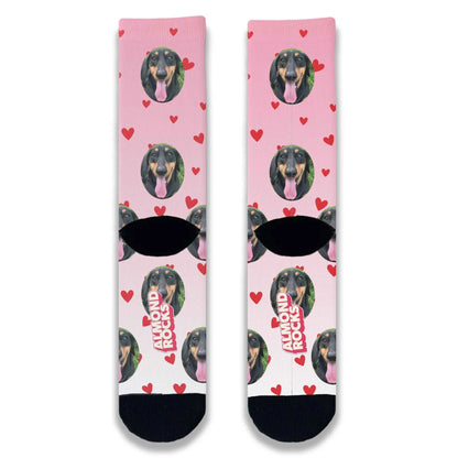 I Love My... Personalised Dog Socks