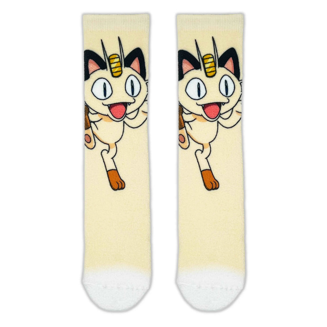 Meowth Pokémon Adult Printed Cosy Socks