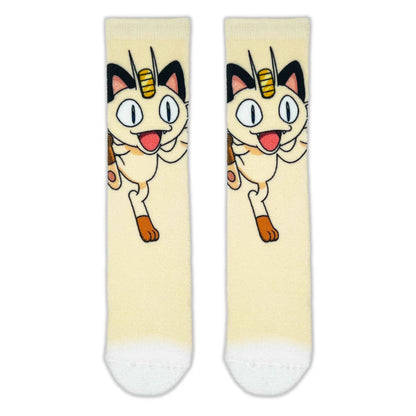 Meowth Pokémon Adult Printed Cosy Socks