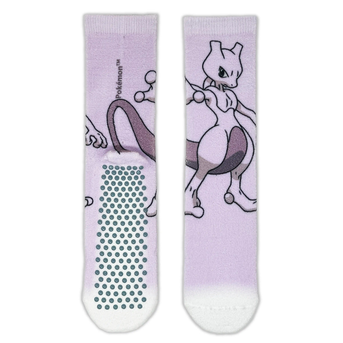 Mewtwo Pokémon Adult Cosy Socks - Roy&