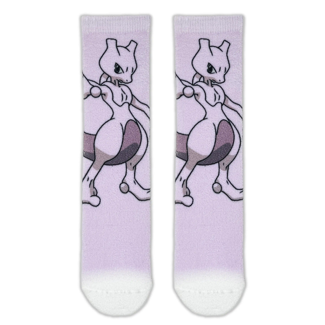 Mewtwo Pokémon Adult Cosy Socks - Roy&