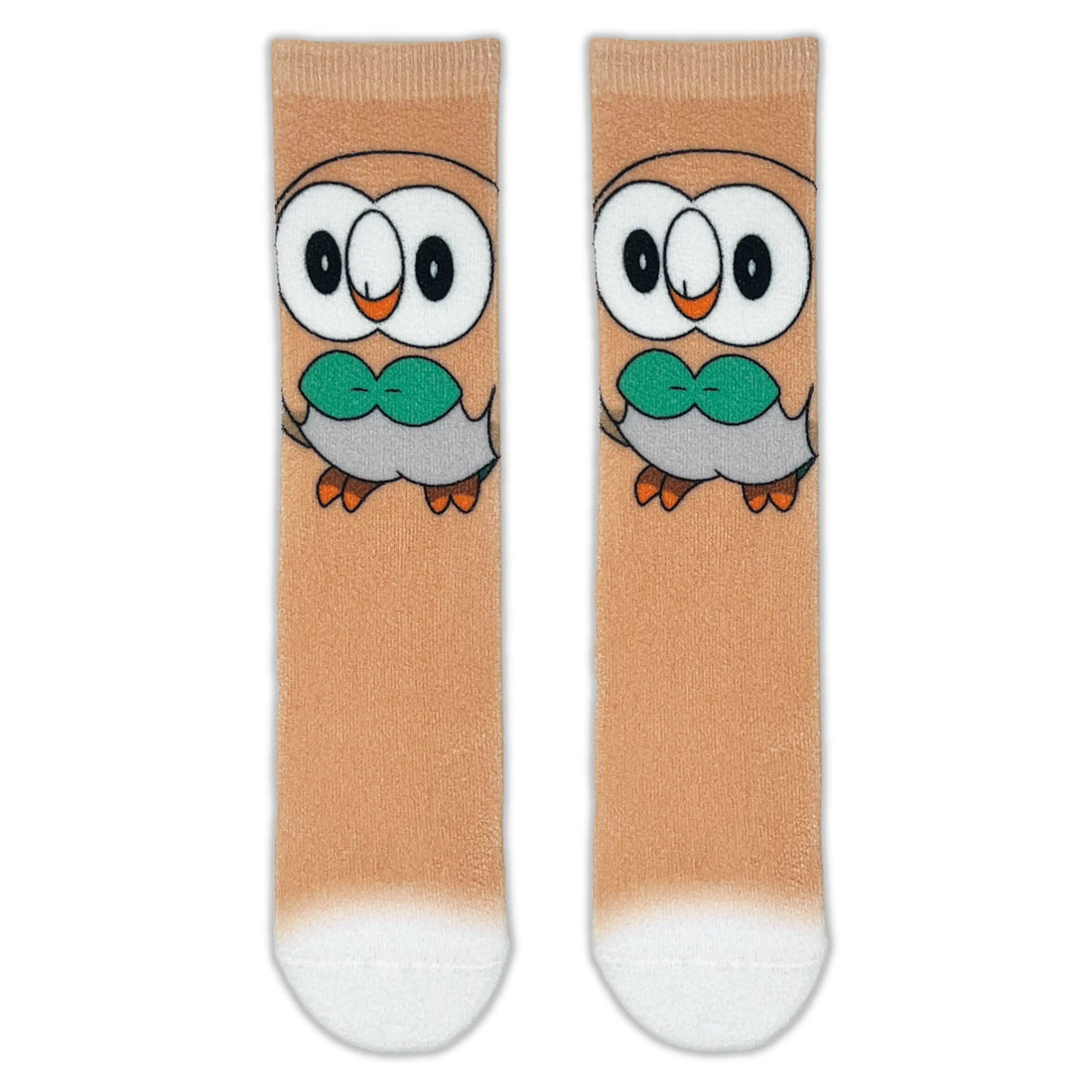 Rowlet Pokémon Adult Cosy Socks - Roy&