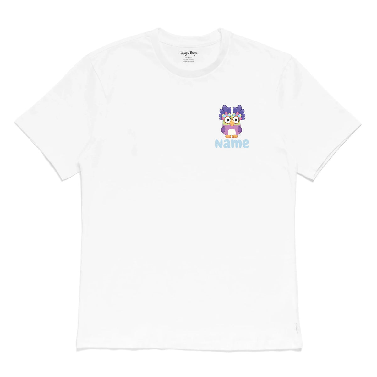 Roys Boys White T-Shirt Imagery_0000_Mens Front