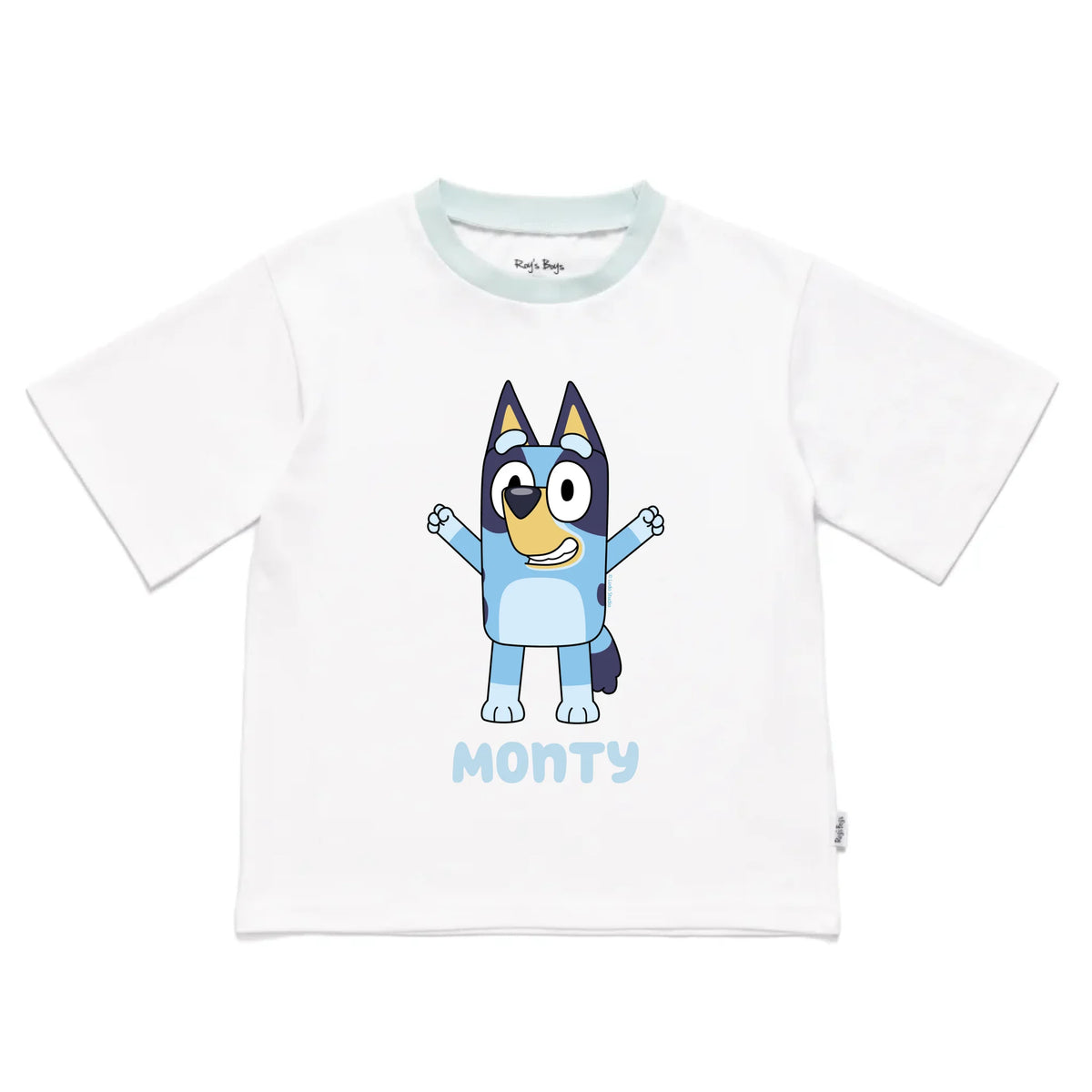 Roys_Boys_Pyjamas_Blank_Short_Sleeve_Tee_front