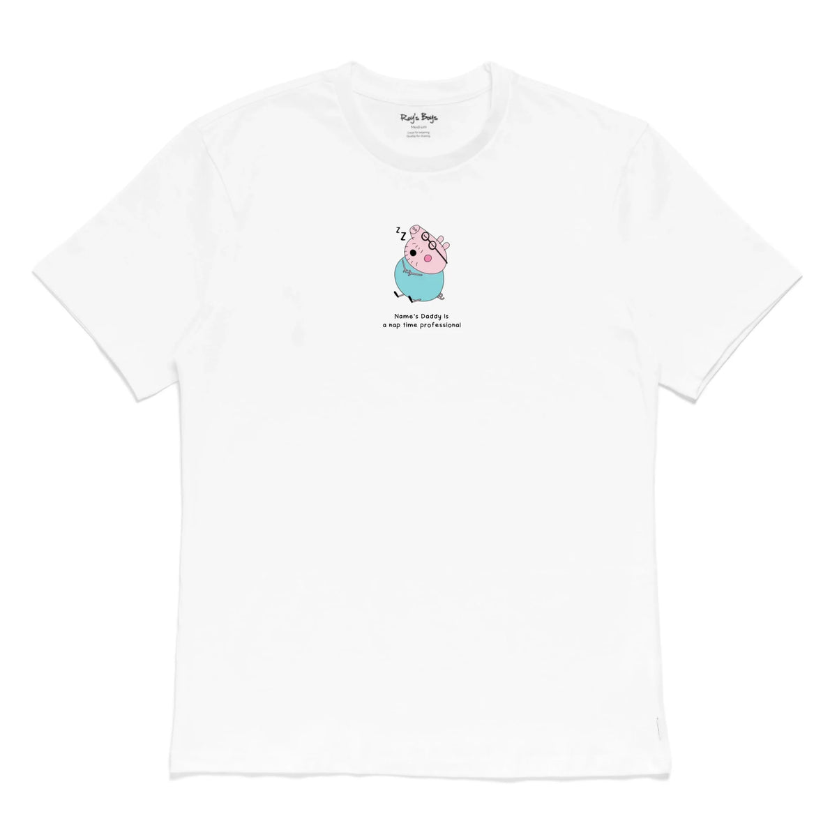 Roys Boys White T-Shirt Imagery_0000_Mens Front