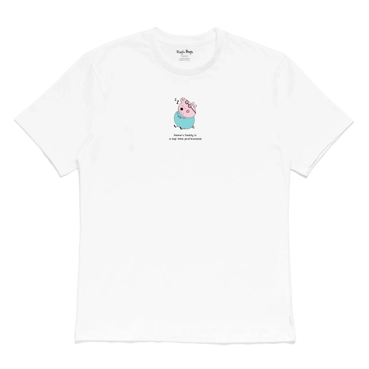 Roys Boys White T-Shirt Imagery_0000_Mens Front