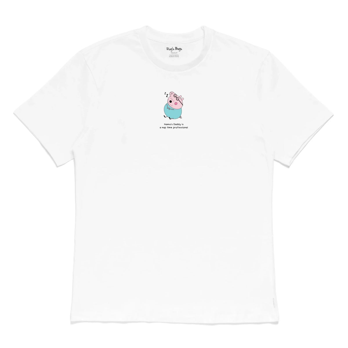 Roys Boys White T-Shirt Imagery_0000_Mens Front