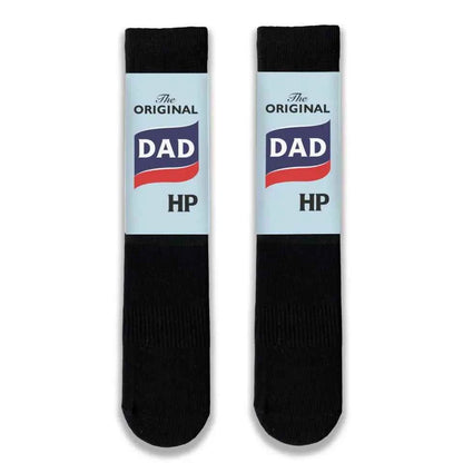 Personalised HP Sauce Adult Socks