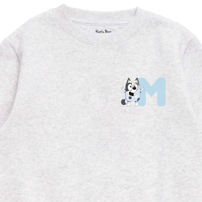 Personalised Initial Bluey Kids&