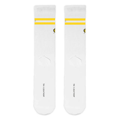 Personalised Mr. Men Football Slogan Adult Sports Socks - Roy&