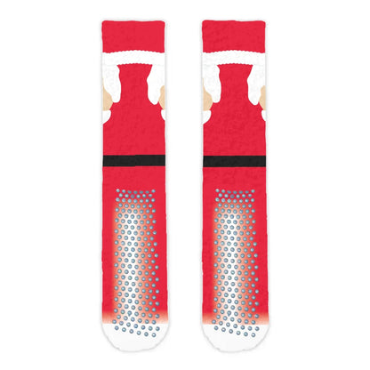 Personalised Mrs Claus Adult Printed Cosy Socks - Roy&