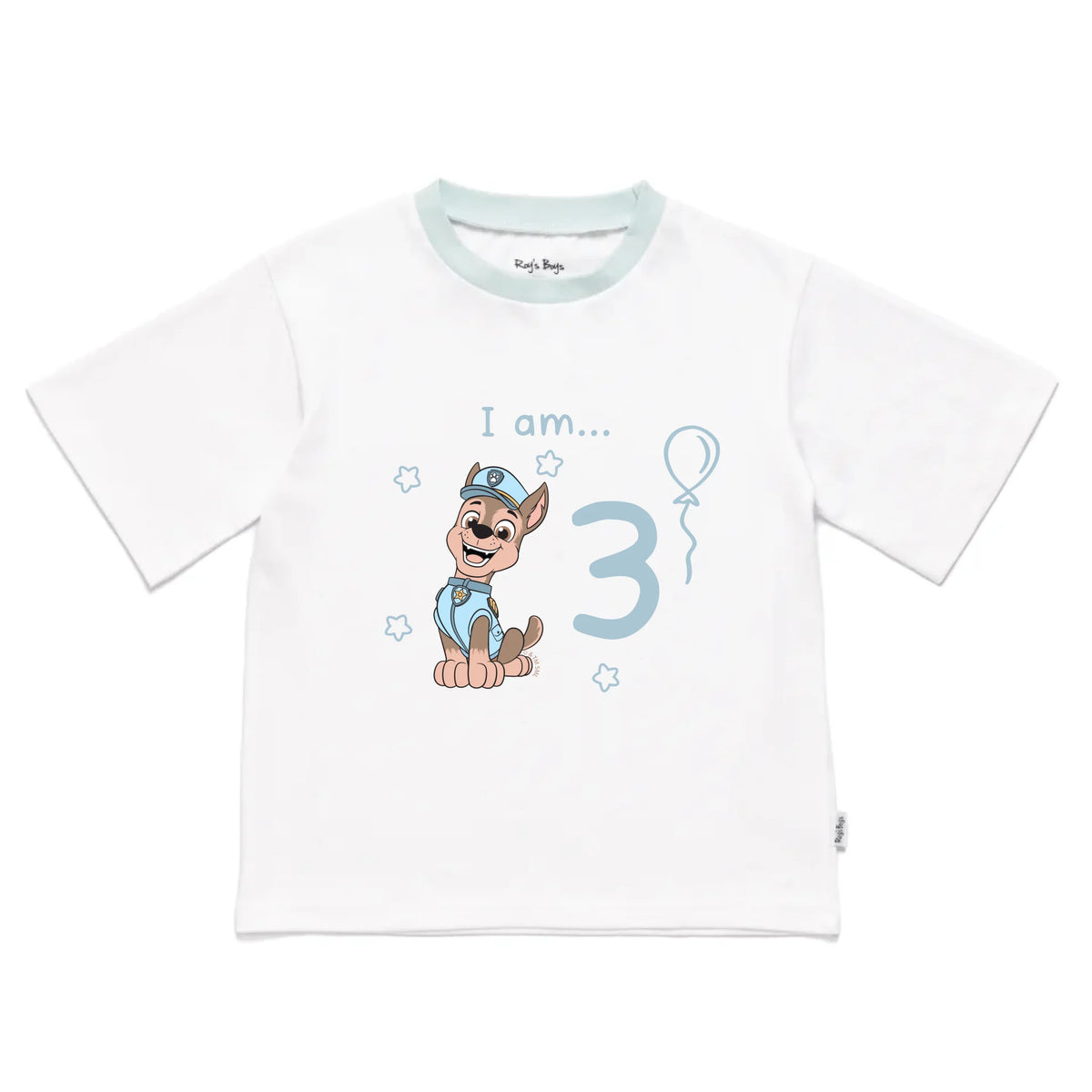Roys_Boys_Pyjamas_Blank_Short_Sleeve_Tee_front