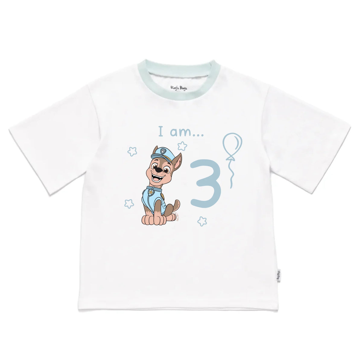 Roys_Boys_Pyjamas_Blank_Short_Sleeve_Tee_front