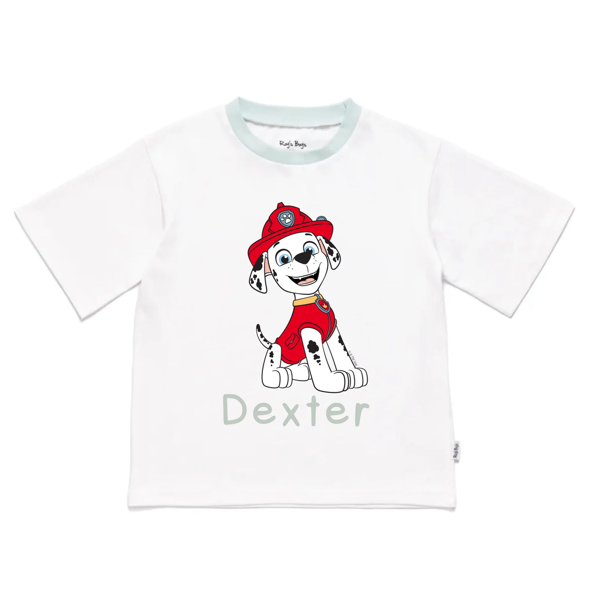 Roys_Boys_Pyjamas_Blank_Short_Sleeve_Tee_front