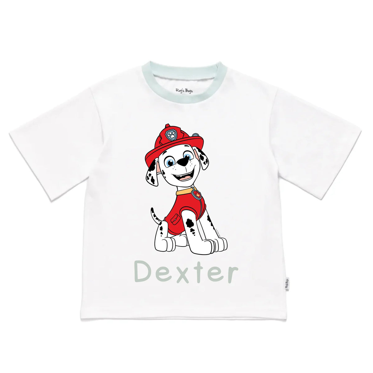 Roys_Boys_Pyjamas_Blank_Short_Sleeve_Tee_front