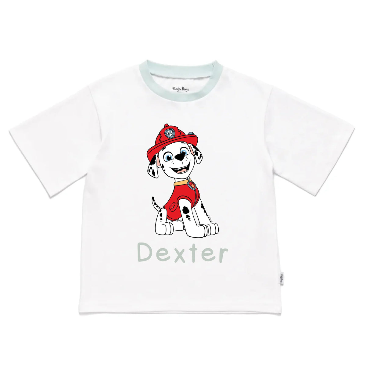 Roys_Boys_Pyjamas_Blank_Short_Sleeve_Tee_front