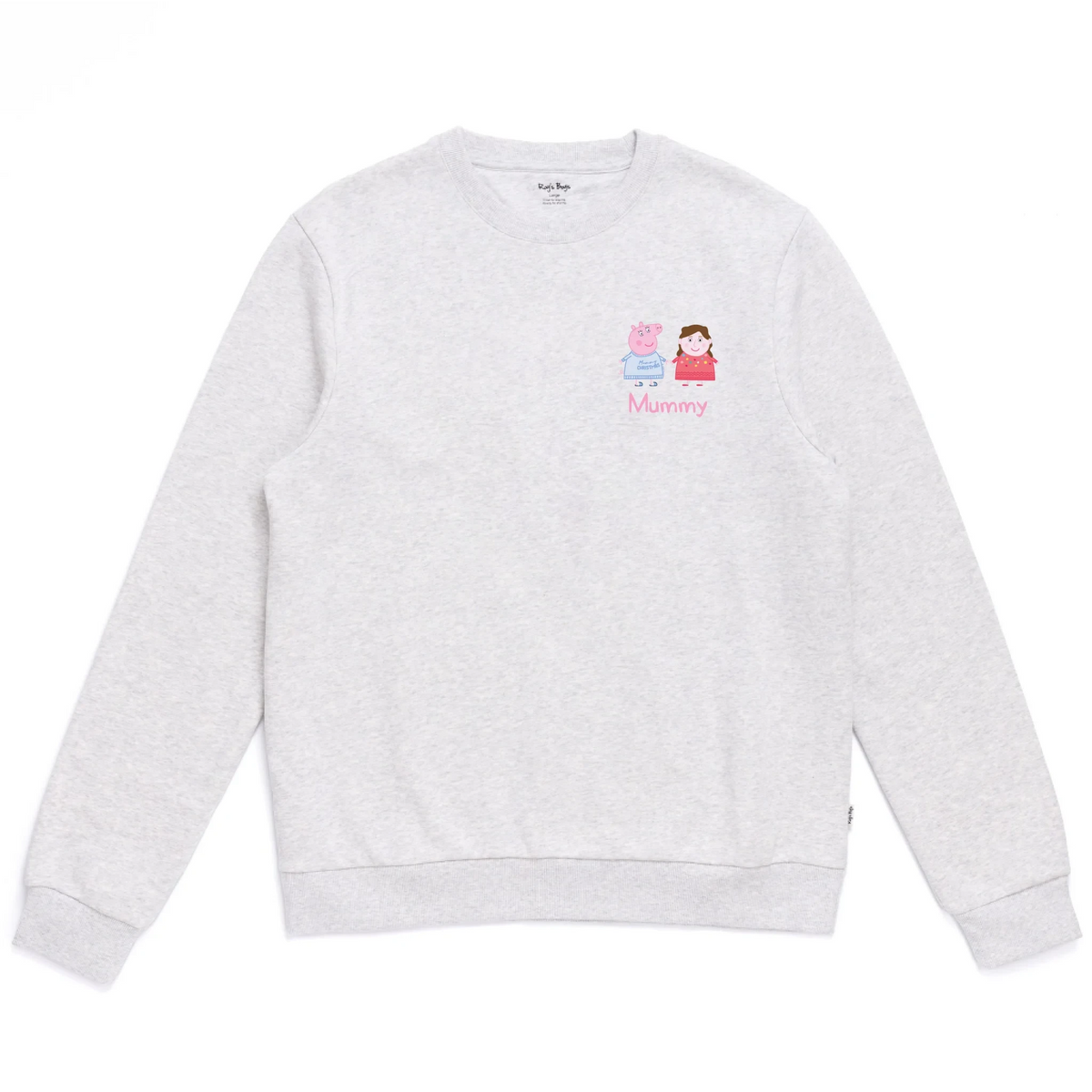 Personalised Person Christmas Peppa Pig Adult Sweatshirt