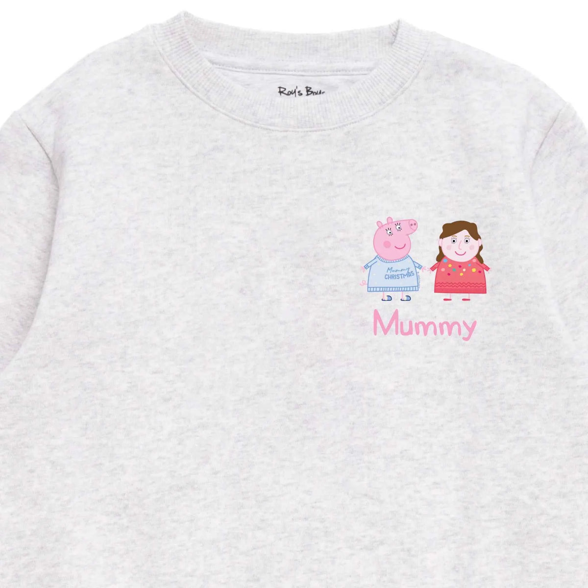 Personalised Person Christmas Peppa Pig Adult Sweatshirt