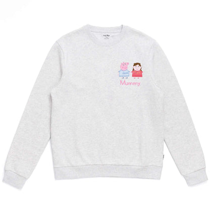 Personalised Person Christmas Peppa Pig Adult Sweatshirt