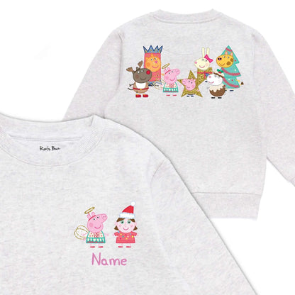 Personalised Person Christmas Peppa Pig Kids&