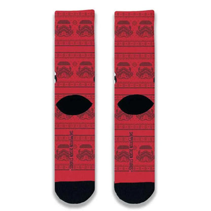 Personalised Stormtrooper Face Adult Printed Socks