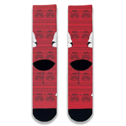 Personalised Stormtrooper Face Adult Printed Socks