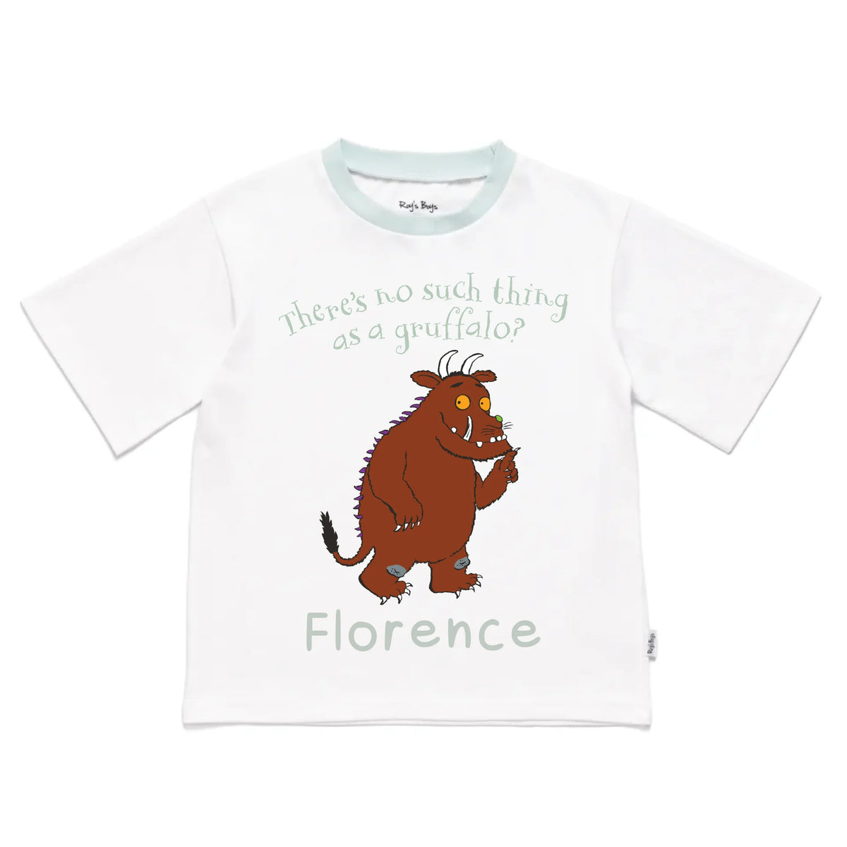 Roys_Boys_Pyjamas_Blank_Short_Sleeve_Tee_front