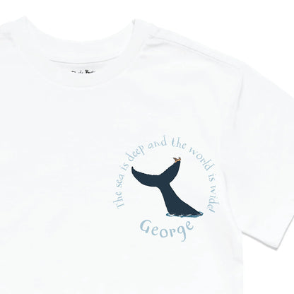 Personalised The Snail and The Whale Badge Kids&