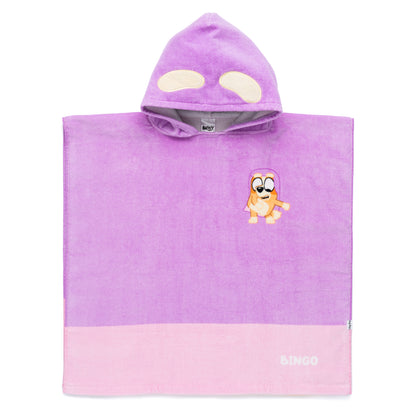 Front profile of rita poncho towel