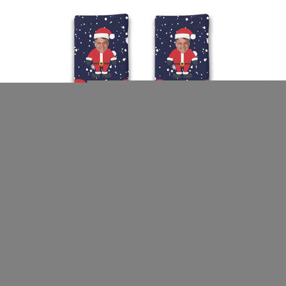 Santa Personalised Face Socks