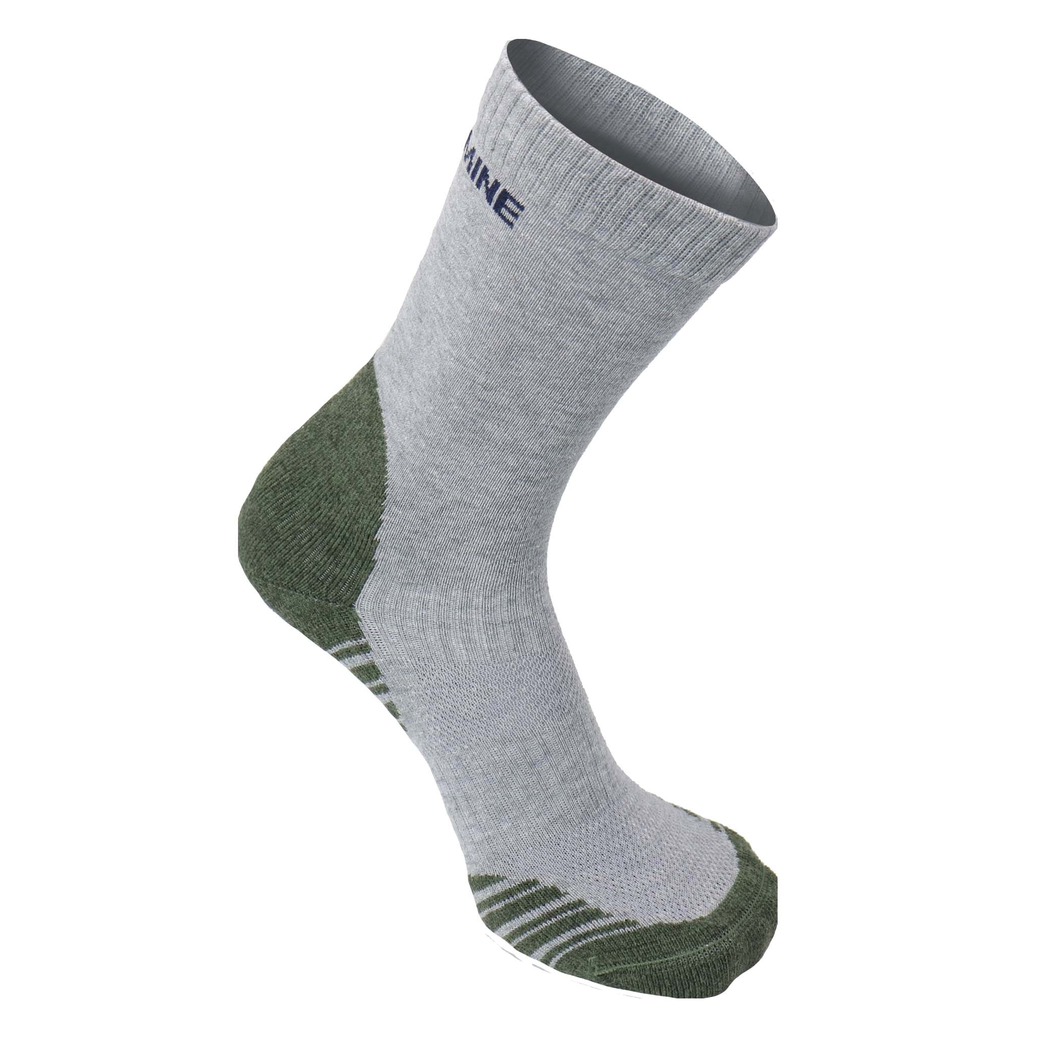 Tread Light Grey/Green with COOLMAX® and Merino