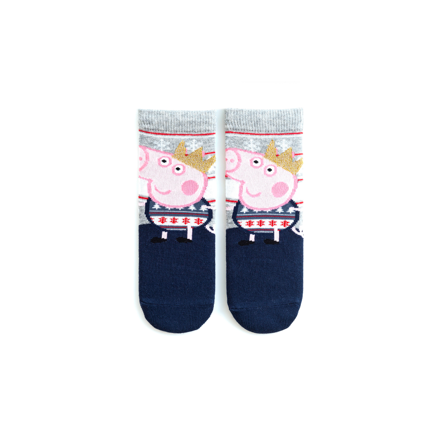Peppa Pig George Pig Christmas Kids Socks Roy s Boys