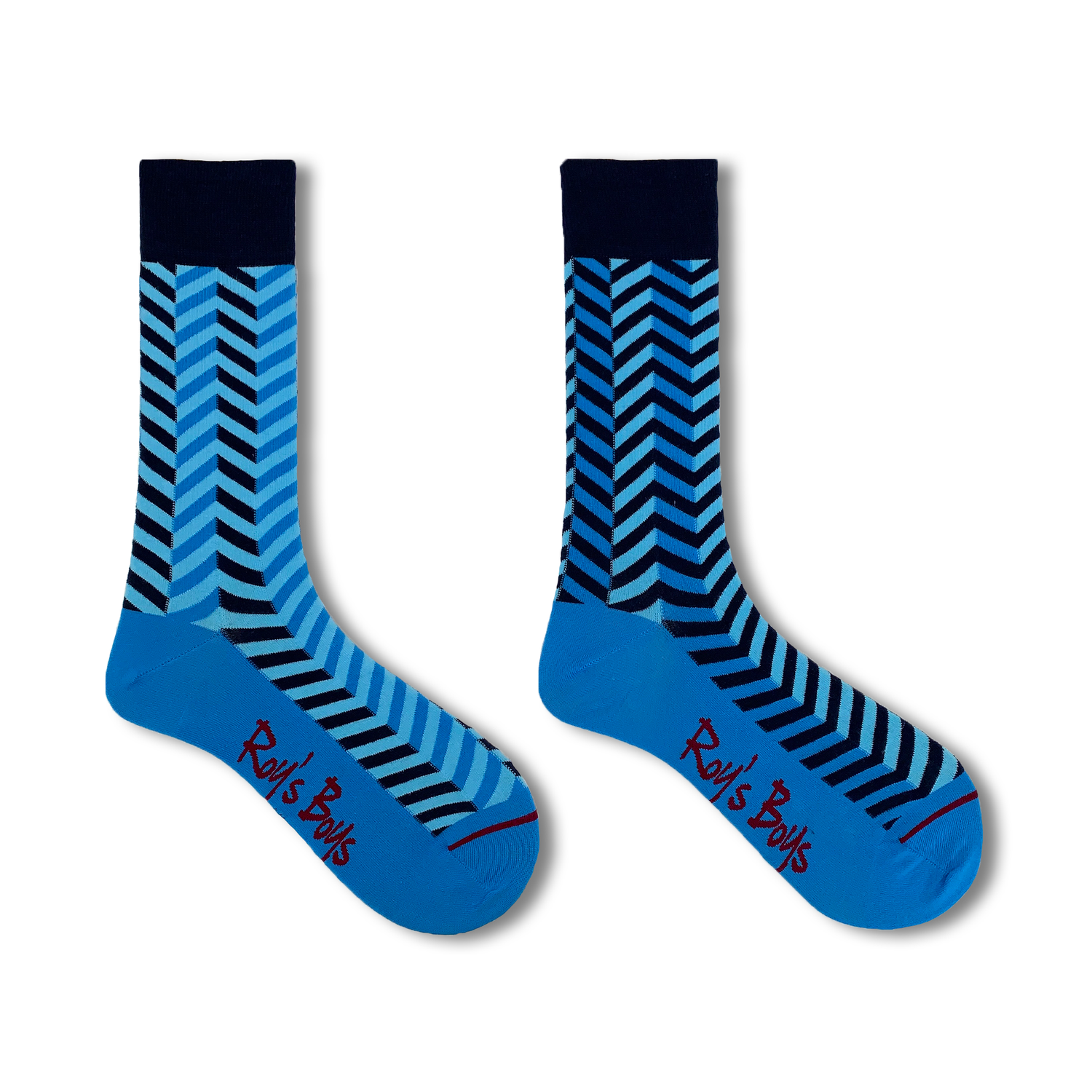 Boys blue discount socks