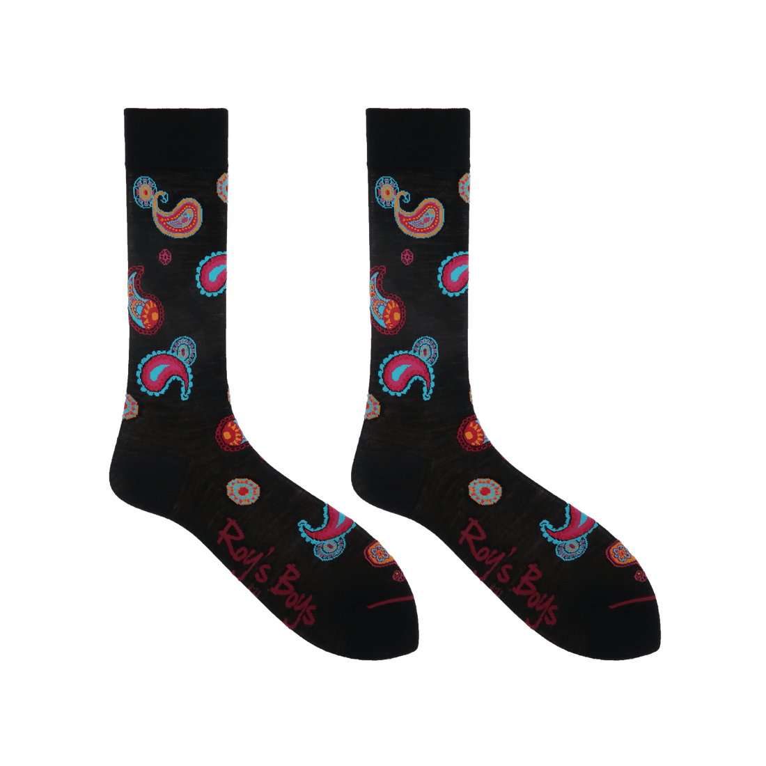 Multi Paisley Premium Socks