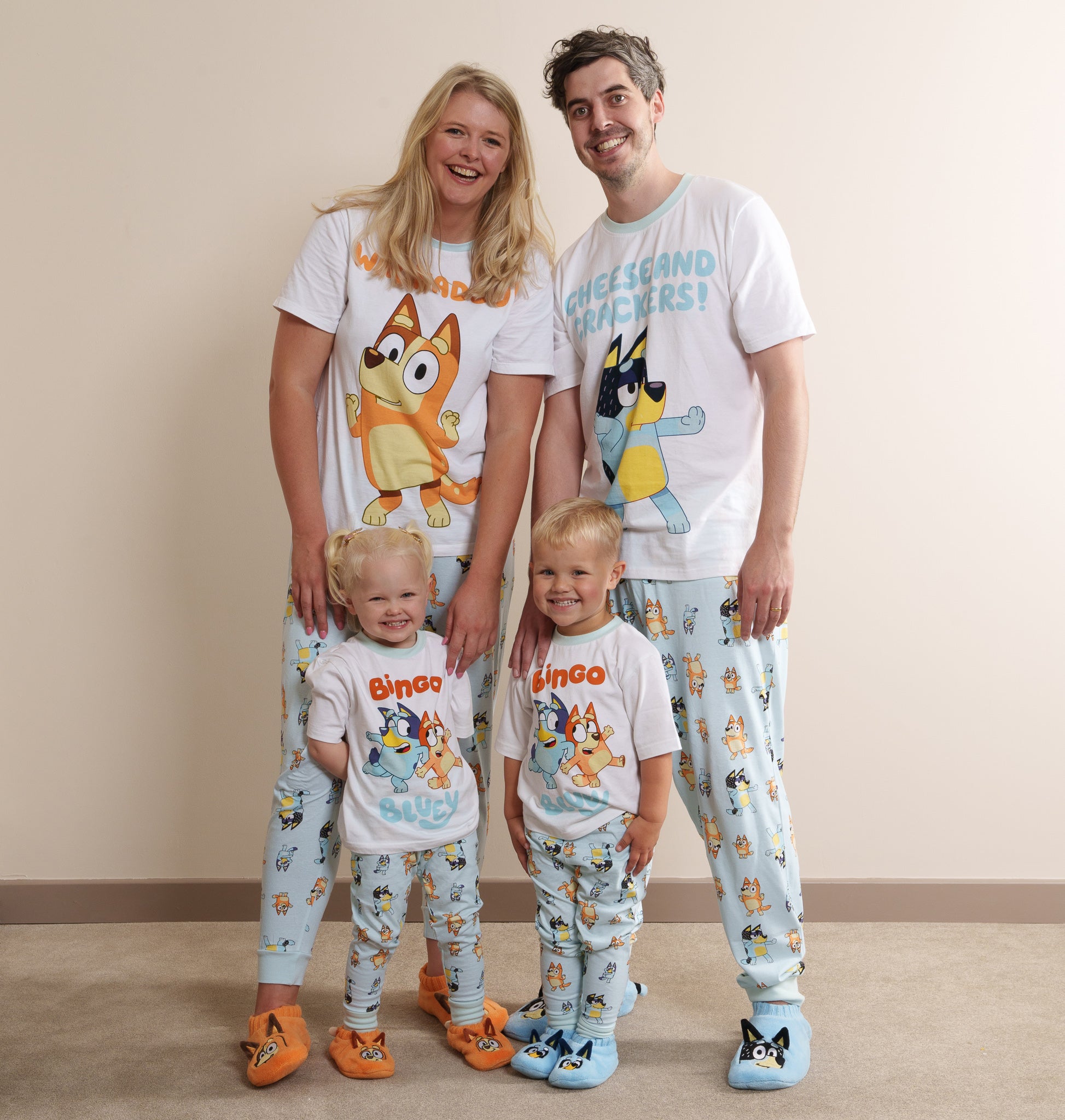 Big w bluey online christmas pyjamas