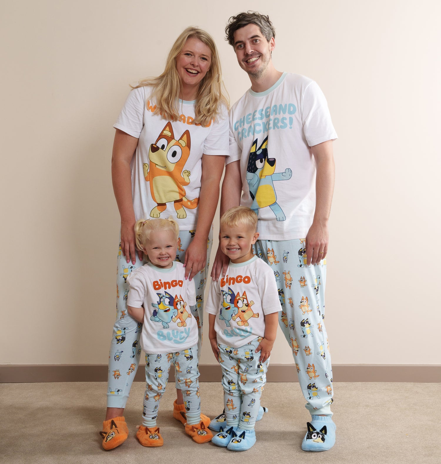 Bluey 'Bandit' Men's Pyjamas Roy's Boys - Main Image