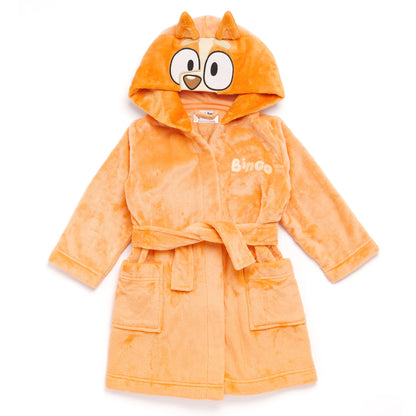 Front profile of Bingo dressing gown