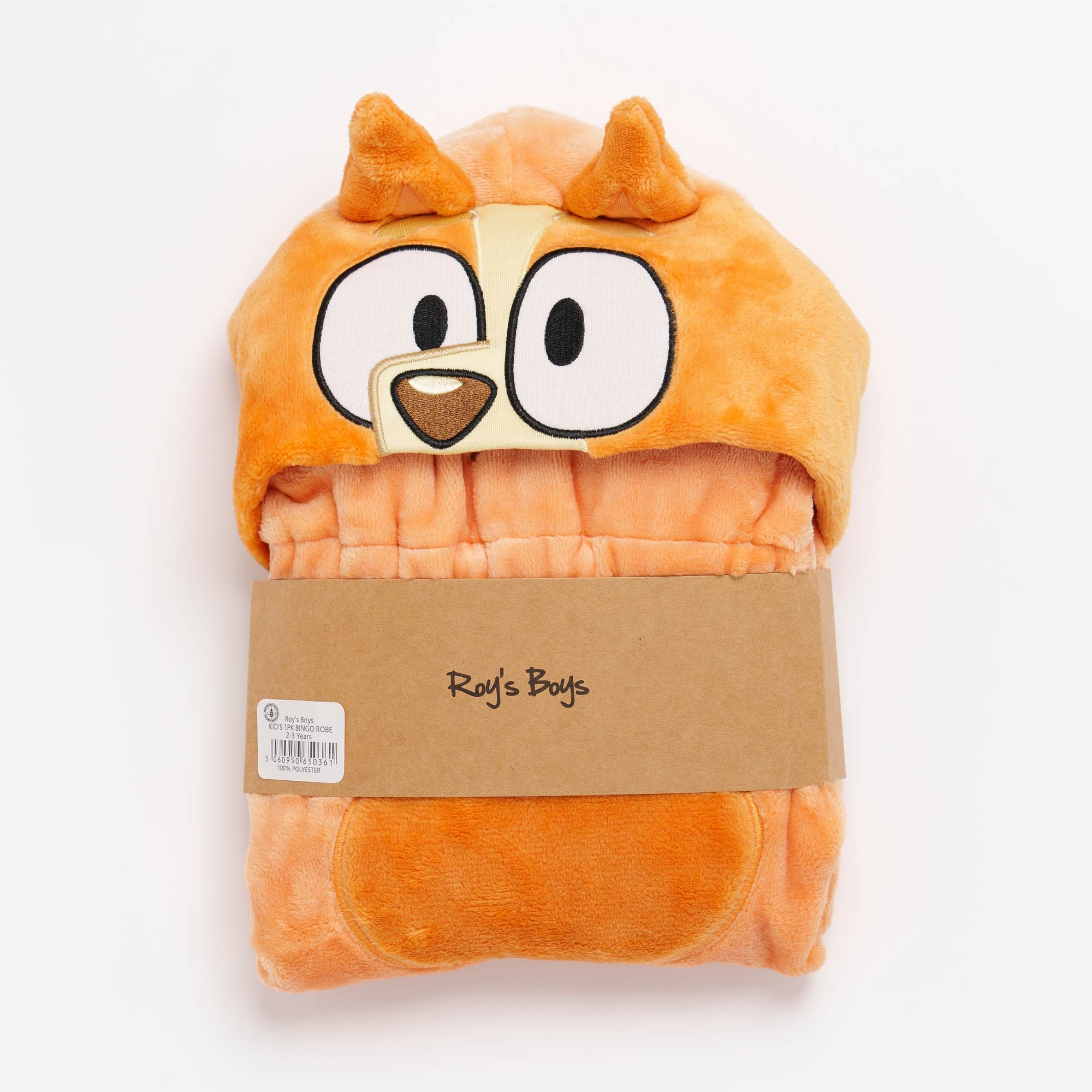 Bingo dressing gown in its packaging